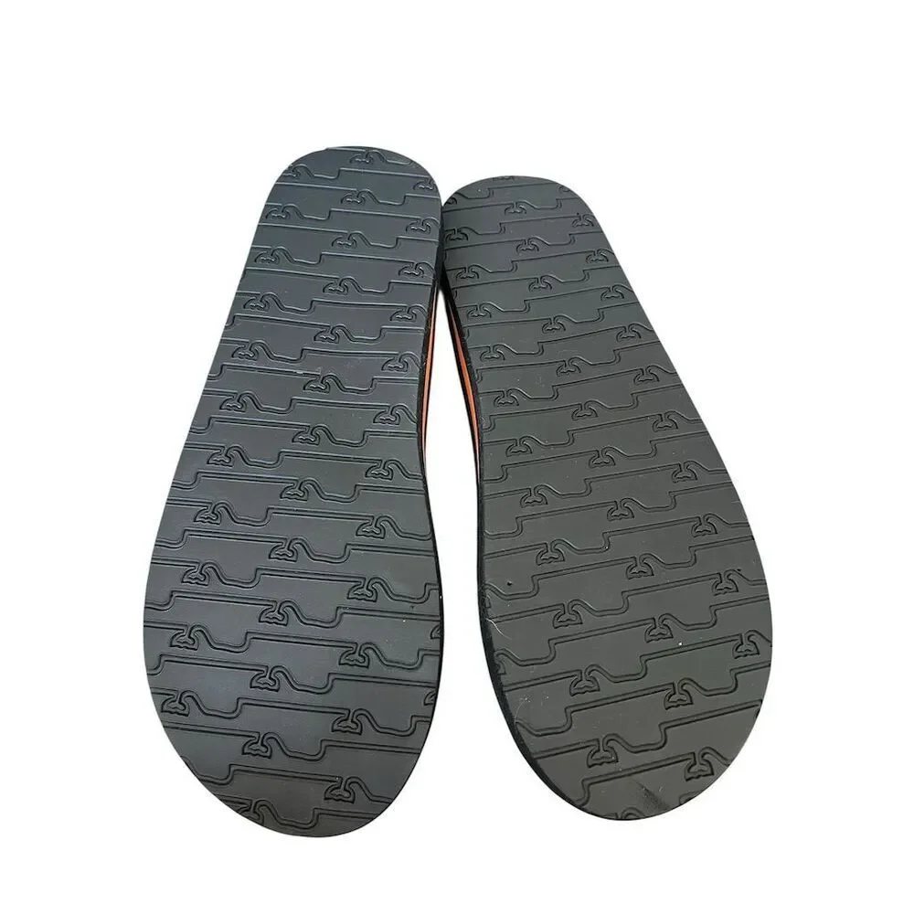 NEW VINEYARD VINES UNIVERSITY OF MIAMI‎ LOGO SANDALS MENS SIZE 9